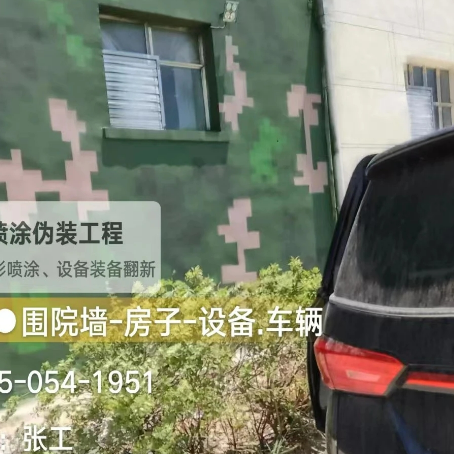 河源数码迷彩漆施工